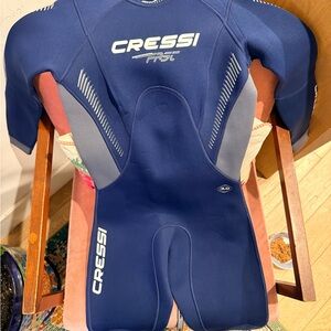 Cressi Fast Wetsuit in Navy and Gray
